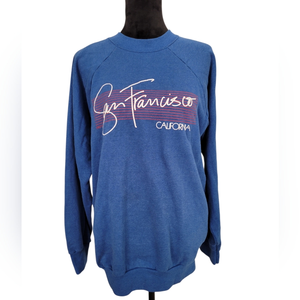 Vintage 90's San Fransico California Blue Sweatshirt